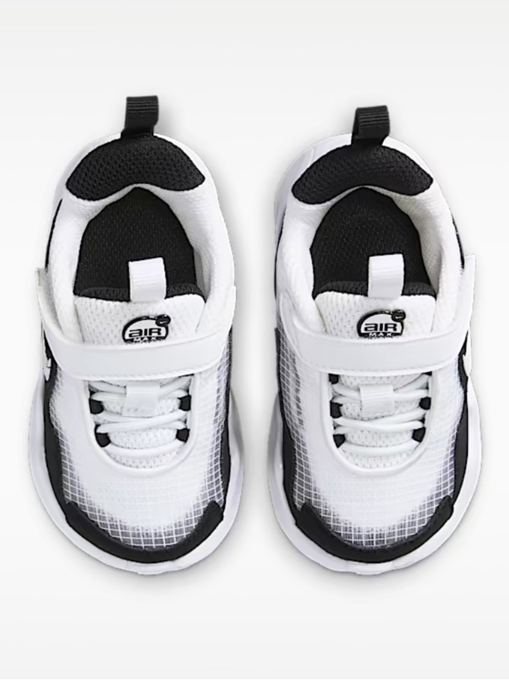 Nike Baby Air Max Nova NEW Size 5C Black & White - Picture 4 of 8